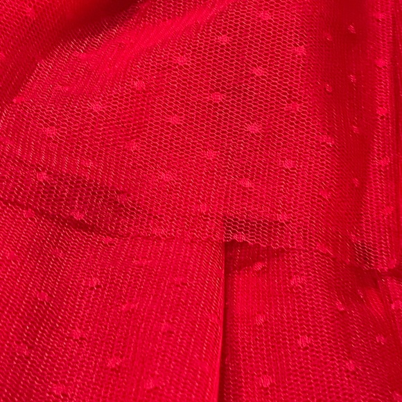 NWT American Girl Janie and Jack red tulle skirt - Picture 9 of 10